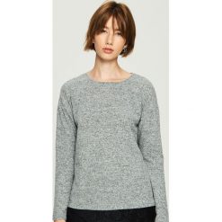 Sweter z koronką - Jasny szar. Swetry damskie marki Calvin Klein Jeans. Za 49.99 zł.