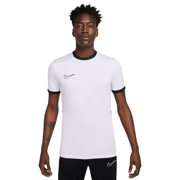 Męska Koszulka Z Krótkim Rękawem Academy 25 DriFIT. Białe koszulki sportowe męskie Nike, m, bez wzorów, bez kołnierzyka, bez ramiączek, trekkingowe. Za 117.99 zł.
