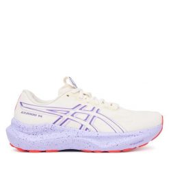 Buty do biegania Asics. Szare obuwie sportowe damskie Asics, bez wzorów, do biegania. Za 719.99 zł.