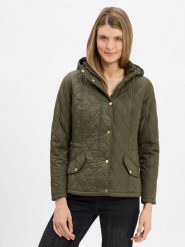 Barbour kurtka pikowana Kobiety Sztuczne włókno zielony, 46. Zielone kurtki damskie Barbour, bez wzorów, z włókna, bez kaptura. Za 1,299.95 zł.