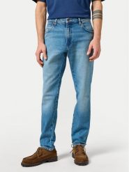 Wrangler Jeansy River 112356836 Niebieski Tapered Fit. Niebieskie jeansy męskie Wrangler. Za 387.00 zł.