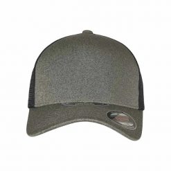 Unipanel Trucker Cap. Zielone czapki i kapelusze damskie FLEXFIT, bez wzorów. Za 119.99 zł.