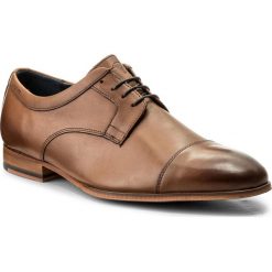 Półbuty JOOP! - Kleitos 4140003962 Cognac 703. Brązowe eleganckie półbuty marki JOOP!, z materiału. W wyprzedaży za 499.00 zł.
