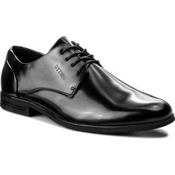 Półbuty OTTIMO - M17SS103-6 Czarny. Czarne eleganckie półbuty Ottimo, z materiału. W wyprzedaży za 79.99 zł.