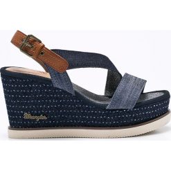 Wrangler - Sandały Indigo Jeena. Klapki damskie marki Wrangler. W wyprzedaży za 199.90 zł.