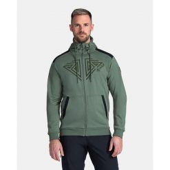 Męska bluza z kapturem Kilpi ADELAN-M. Czarne bluzy męskie Kilpi, m, bez wzorów, z kapturem. Za 174.18 zł.