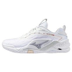 Obuwie do piłki ręcznej Kobieta Mizuno Wave Stealth Neo 2 biały. Białe obuwie sportowe damskie Mizuno, bez wzorów, do piłki ręcznej, mizuno wave. W wyprzedaży za 591.65 zł.