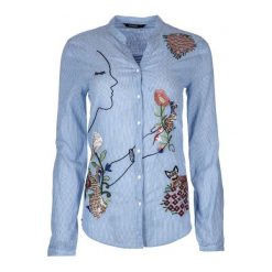 Desigual Koszula Damska S Niebieski. Koszule damskie Desigual. W wyprzedaży za 314.00 zł.