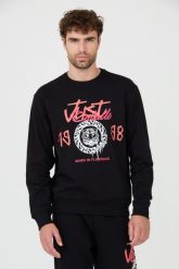 JUST CAVALLI Czarna bluza R 1998 Dripp. Czarne bluzy męskie Just Cavalli, m, bez wzorów, bez kaptura. W wyprzedaży za 499.99 zł.