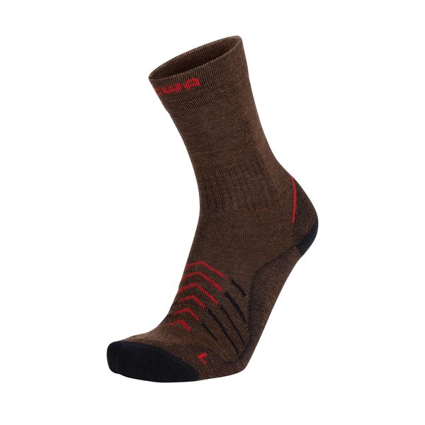 Skarpety trekkingowe LOWA Renegade. Brązowe skarpety damskie Lowa, bez wzorów. Za 49.99 zł.