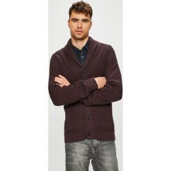 Premium by Jack&Jones - Kardigan. Brązowe kardigany męskie Premium by Jack&Jones, z bawełny. Za 219.90 zł.