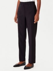Joseph Ribkoff Spodnie materiałowe 253298 Czarny Slim Fit. Czarne spodnie materiałowe damskie Joseph Ribkoff, bez wzorów, z materiału. Za 499.99 zł.