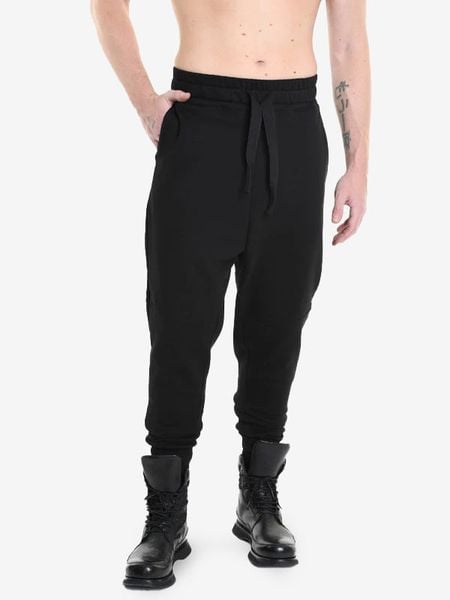 La Haine Inside Us Spodnie "Sportpants" | 3M M1164 | Mężczyzna | Czarny. Czarne spodnie sportowe męskie La Haine Inside Us, m, bez wzorów, z bawełny, trekkingowe. W wyprzedaży za 599.00 zł.