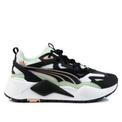 Buty damskie sneakersy sportowe Puma RS-X EFEKT PRM. Białe obuwie sportowe damskie Puma, bez wzorów, z dresówki, trekkingowe. Za 269.00 zł.
