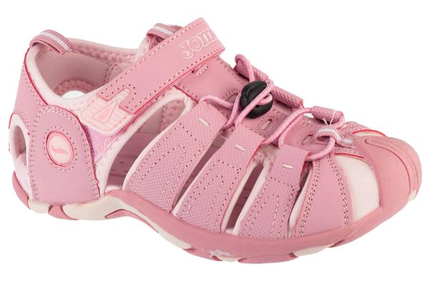 Sandały dziecięce Joma Seven Jr. Czerwone sandały dziewczęce Joma, z gumy, bez zapięcia. Za 109.99 zł.
