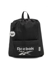 Reebok Plecak RBK-021-CCC-05 Czarny. Czarne plecaki damskie Reebok, bez wzorów, z materiału, sportowe. Za 89.99 zł.