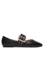 Steve Madden Baleriny Atlantica SM11004770 Czarny. Czarne baleriny damskie Steve Madden, bez wzorów, ze skóry, bez obcasa. Za 419.99 zł.