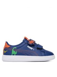 Puma Sneakersy Puma Smash 3.0 Dino V PS 405636 02 Granatowy. Niebieskie buty sportowe chłopięce Puma, bez wzorów, ze skóry, bez zapięcia. Za 189.99 zł.