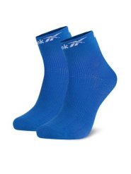 Reebok Skarpety krótkie R0400-SS24 (1-pack) Niebieski. Niebieskie skarpety damskie Reebok, bez wzorów, z syntetyku. Za 39.99 zł.