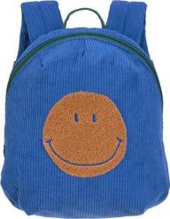 Lassig Little Gang Smile niebieski. Niebieskie torby i plecaki dziecięce Lassig, z materiału. Za 98.00 zł.