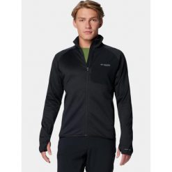 Bluza Polarowa Męska Columbia Triple Canyon Grid II. Czarne bluzy męskie Columbia, m, bez wzorów, z polaru, bez kaptura, trekkingowe. Za 399.00 zł.