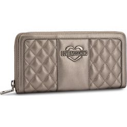 Duży Portfel Damski LOVE MOSCHINO - JC5512PP16LB0910 Peltro. Żółte portfele damskie Love Moschino, ze skóry ekologicznej. Za 429.00 zł.