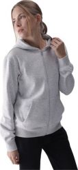 Bluza damska 4F F1467 szara 4FWMM00TSWSF1467 27M L. Szare bluzy damskie 4f, l, bez wzorów, bez kaptura. Za 142.38 zł.