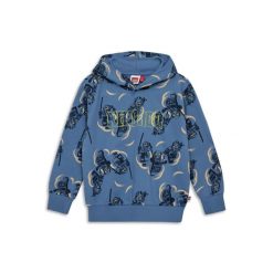 Bluza z Kapturem Chłopięca LEGO Ninjago Sian300 Niebieska. Niebieskie bluzy dla chłopców LEGO, bez wzorów, bez ramiączek, z kapturem. W wyprzedaży za 143.99 zł.