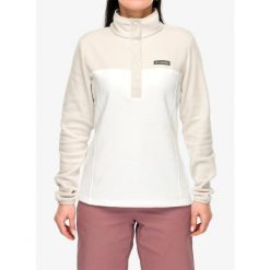 Bluza polarowa damska Columbia Benton Springs Half Snap Pull Over II. Brązowe bluzy damskie Columbia, bez wzorów, z polaru, bez kaptura, trekkingowe. Za 203.49 zł.