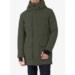 Parka Didriksons Drew. Zielone kurtki męskie Didriksons, na jesień, m, bez wzorów, bez kaptura. Za 1,106.50 zł.