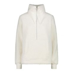 Kobieca bluza półzipowana CMP. Białe bluzy damskie CMP, na zimę, bez wzorów, bez kaptura. Za 348.00 zł.