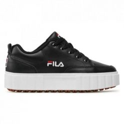 Buty Fila Sandblast L W FFW0060.80010 czarne. Czarne obuwie sportowe damskie bez wzorów. Za 416.03 zł.