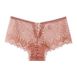 Szorty koronkowe z falbanką wszechstronne i eleganckie Sidonie. Czerwone szorty damskie Intica, s, bez wzorów, z koronki, eleganckie. Za 59.00 zł.