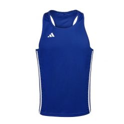 Tank top adidas Punch Line -AIBA. Białe t-shirty męskie Adidas, l, bez wzorów, z materiału, bez kołnierzyka. Za 162.45 zł.