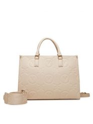 Valentino Torebka Samba Re VBS8ZG05 Écru. Torebki do ręki damskie Valentino, bez wzorów, ze skóry, bez dodatków. Za 419.99 zł.