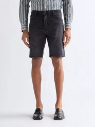 MESKIE SZORTY WRANGLER TEXAS SHORTS ONYX EMBER 112377813. Szorty męskie Wrangler, m, bez wzorów, z jeansu. Za 149.99 zł.
