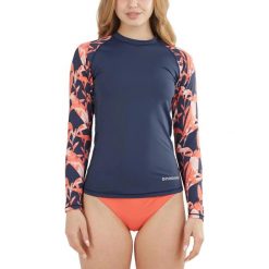 Lycra damska Fundango Joyce długi rękaw. Czerwone koszulki sportowe damskie Fundango, s, bez wzorów, z elastanu, sportowe, bez kołnierzyka. Za 146.00 zł.