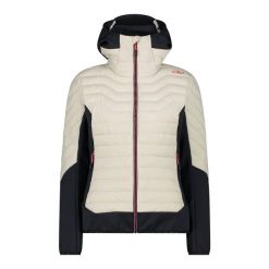 Kurtka damska turystyczna CMP. Białe kurtki damskie Campagnolo, xs, bez wzorów, z puchu, bez kaptura. Za 549.99 zł.