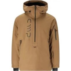 Cmp Kurtka męska MAN HYBRID SKI ANOARK - WP15000, 100% polyester. Brązowe kurtki snowboardowe męskie CMP, m, bez wzorów, narciarskie. Za 641.50 zł.