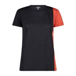 Koszulka damska CMP. Szare t-shirty damskie CMP, bez wzorów, bez kołnierzyka. Za 276.00 zł.