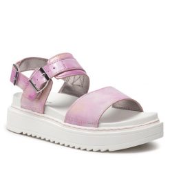 Sandały Steve Madden. Czerwone sandały dziewczęce Steve Madden, bez zapięcia. Za 569.99 zł.