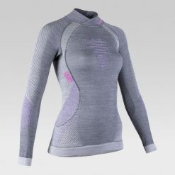 Koszulka termoaktywna damska Lady Fusyon Uw Shirt Lg Sl Turtleneck. Szare koszulki sportowe damskie UYN, m, bez wzorów, z polaru, bez kołnierzyka, bez ramiączek, na golfa. Za 519.00 zł.
