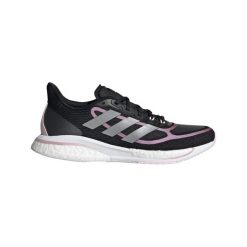 Kobieta Bieganie Buty Adidas Supernova. Czarne obuwie sportowe damskie Adidas, bez wzorów, do biegania. Za 491.10 zł.
