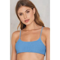 Hot Anatomy Góra bikini Wrinkled - Blue. Niebieskie bikini damskie Hot Anatomy. Za 96.95 zł.