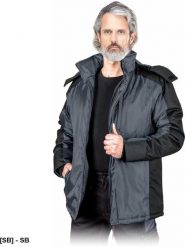 BALTIC - Kurtka ocieplana podszewka stójka suwak listwa napy 4 kieszenie 100% poliester 120 g/m2 kaptur odpinany - SB L. Kurtki męskie Reis, l, bez wzorów, z poliesteru, bez kaptura. Za 226.26 zł.