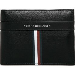 Tommy Hilfiger - Portfel skórzany. Czarne portfele męskie Tommy Hilfiger, bez wzorów, z materiału. Za 339.90 zł.