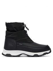 Calvin Klein Śniegowce Snow Boot V3X5-83193-1474 D Czarny. Czarne buty zimowe chłopięce Calvin Klein, bez wzorów, ze skóry, bez zapięcia. Za 659.99 zł.