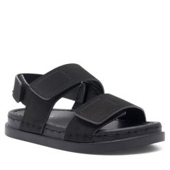 Sandały Action Boy. Czarne sandały chłopięce Action Boy, bez zapięcia. Za 79.99 zł.