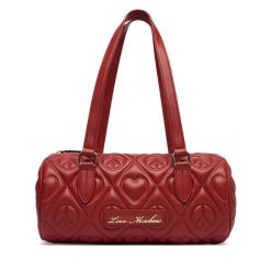 Torebka LOVE MOSCHINO. Czerwone torebki do ręki damskie Love Moschino, bez wzorów, klasyczne, bez dodatków. Za 949.99 zł.