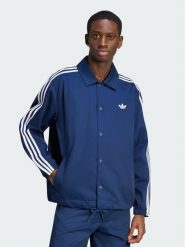 Adidas Kurtka przejściowa 3 Stripes Coaches Jacket KE4174 Granatowy Regular Fit. Niebieskie kurtki męskie Adidas, m, bez wzorów, z syntetyku, bez kaptura. Za 348.99 zł.